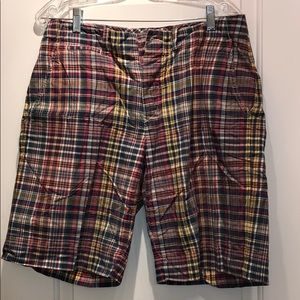 Men’s Ralph Lauren plaid shorts